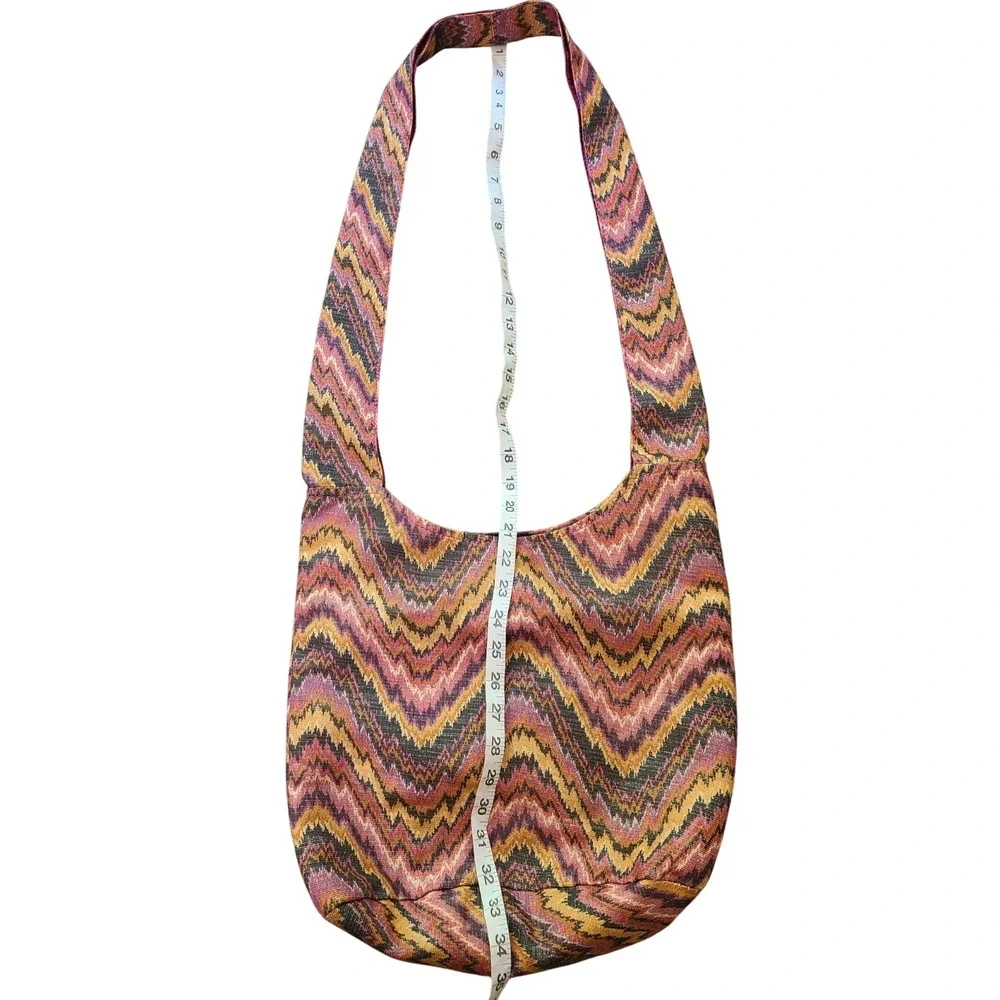 Treska‎ Hobo Bag Pink/orange/purple Glittery